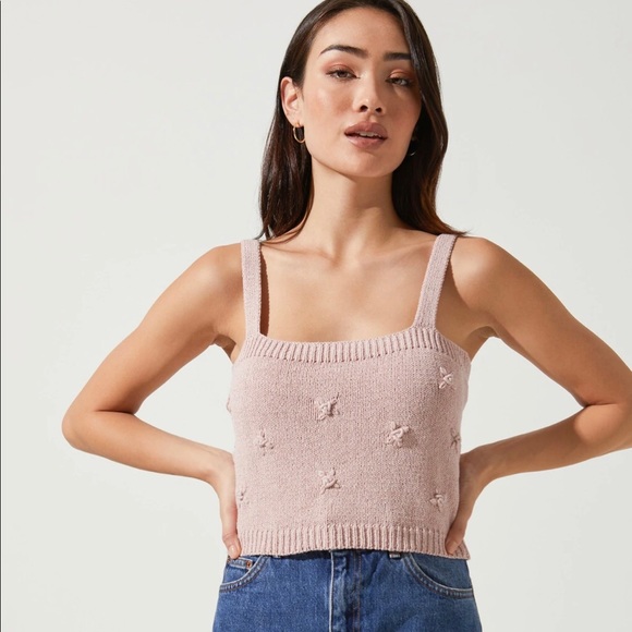 Astr Sunday Morning Tank and Shorts Set- Dusty Rose - Picture 7 of 10